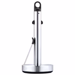 blomus "Loop" Paper Towel Holder, Silver/Black