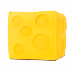Play Visions Giant Cheese, Stress ball, 8 yr(s), Yellow