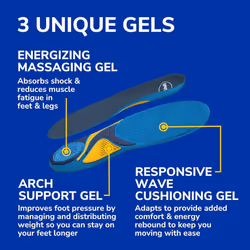 Dr. Scholl's Massaging Gel Insoles for Men-1 Pair