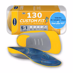 Dr. Scholls Custom Fit Orthotics 3/4 Length Inserts CF 130 Customized for Your Foot & Arch Immediate All-Day Pain Relief ...