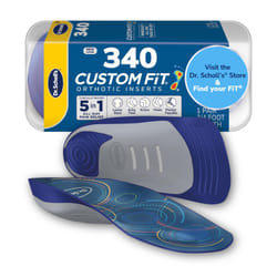 Dr. Scholls Custom Fit Orthotics 3/4 Length Inserts  CF 340  Customized for Your Foot & Arch  Immediate All-Day Pain Relief  Lower Back  Knee  Plantar