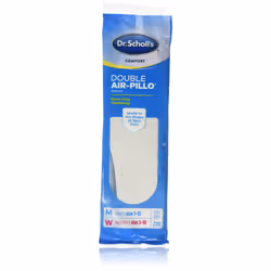 Dr. Scholls Double Air-Pillo Insoles Unisex Men 7-13 / Women 5-10 3 Pack