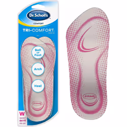 Dr. Scholls Tri-Comfort Insoles Womens (Size 6-10) (2 Pack)