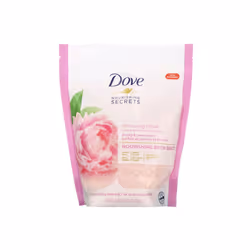Dove, Nourishing Secrets, Nourishing Bath Salts, Peony and Rose Scent