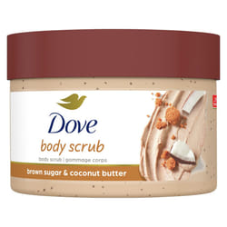 Scrub Brown Sugar & Coconut Butter For Silky Smooth Skin Body Scrub Exfoliates & Restores Skin's Natural Nutrients 298ml