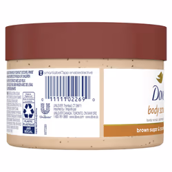 Scrub Brown Sugar & Coconut Butter For Silky Smooth Skin Body Scrub Exfoliates & Restores Skin's Natural Nutrients 298ml