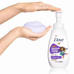 Dove Kids Care Body Wash Berry Smoothie Foaming Wash, 2x400ml