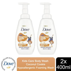 Dove Kids Care Body Wash Coconut Cookie Wash 400ml - Buy 2