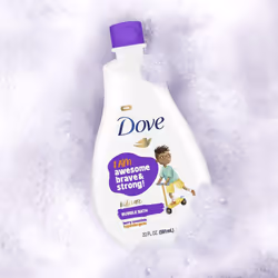 Dove Kids Care Bubble Bath Berry Smoothie Foaming Wash, 2x591ml