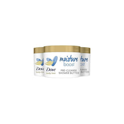 Body Love Moisture Boost with hyaluronic acid serum and moringa oil Pre-Cleanse Shower Butter skin care for dry skin 283 g