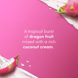 Dove Body Scrub Dragon Fruit & Coconut Cream For SIlky Smooth Skin Body Scrub Exfoliates and Provides Lasting Nourishment 15 oz