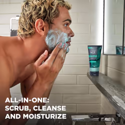 Dove Men+Care Eucalyptus Body and Face Scrub Deeply Exfoliates for Hydrated & Nourished Skin 100% Gentle Cleanser  No Sulfate Cleansers or Parabens