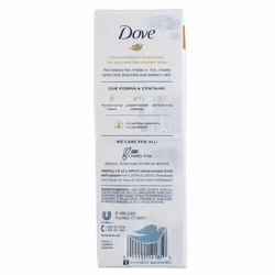 Nourishing Care Shea Butter Moisturizing Cream Beauty Bar by Dove  4 Ounce  6 Count