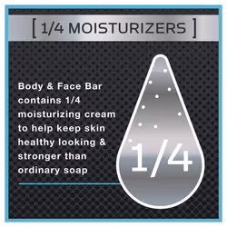 DOVE MEN + CARE Body Soap and Face Bar to Hydrate Skin Clean Comfort More Moisturizing Than Bar Soap 3.75 oz 6 Bars