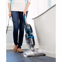 BISSELL Vac and Steam Cleaner, 1600 W, Bossanova Blue/Titanium/Silver