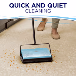 BISSELL Refresh Manual Sweeper  Pirouette  2199 Blue
