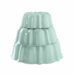 Nordic Ware Tiered Bundt Set-3, 6, 12 Cup, Sea Glass