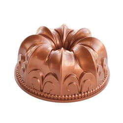 Nordic Ware Non-Stick Cast Aluminum Fleur De Lis Bundt Pan, Toffee