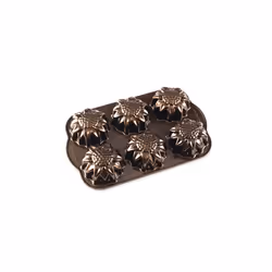 Nordic Ware Bronze Sunflower Cakelet Pan