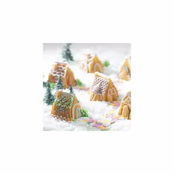 Nordic Ware Platinum Cozy Village Baking Pan