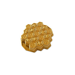 Nordic Ware 85477 Honeycomb Pull Apart Pan One Size Gold