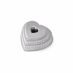 Nordic Ware Tiered Heart Bundt Pan