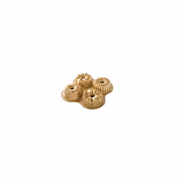 Nordic Ware 91377 Bundt Quartet Pan quotL x 12 38 quotW x 2 47 Quoth Gold