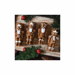 Nordic Ware Nutcracker Cakelet Pan Gold