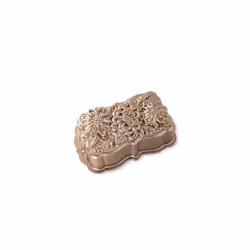 Nordic Ware Wildflower Loaf Pan, 6-Cup, Toffee