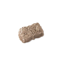 Nordic Ware Wildflower Loaf Pan, 6-Cup, Toffee