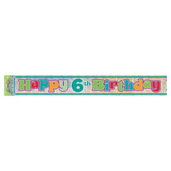 Unique Party 10857 party decoration Bunting banner