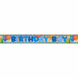 Unique Party 10867, Bunting banner, Multicolour, Birthday, 3600 mm, 1 pc(s)