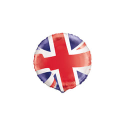 Union Jack Round Foil Helium Balloon 46cm / 18 in