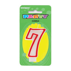 Unique Party 360-7 cake candle/sparkler Multicolour 1 pc(s)