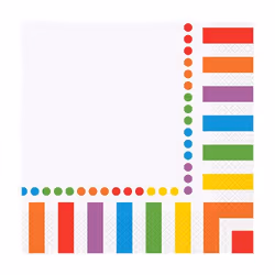 Unique Party 47132, Multicolour, Paper, 330 mm, 330 mm, 16 pc(s)