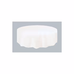 Unique Party 50021, Round, Plastic, White, 1 pc(s), 2.13 m