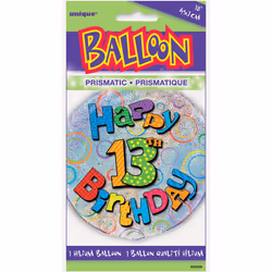 Unique Party 55509 party decoration Toy balloon