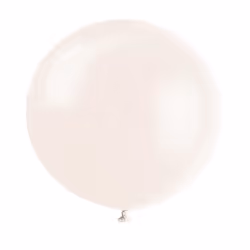 Unique Party 56722, Toy balloon, Latex, White, Theme party, Round, 91 cm