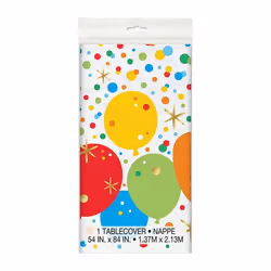 Unique Party 58213, Rectangular, Plastic, Multicolour, Image, 1 pc(s), 1370 mm