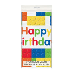 Unique Party 58233 disposable tablecloth Rectangular Plastic Multicolour