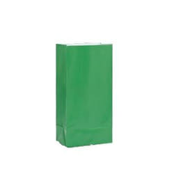 Unique Party 59007 paper bag Green