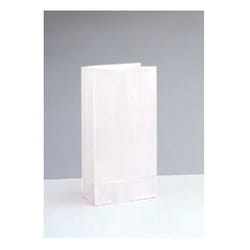 Unique Party 59011 paper bag White