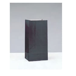 Unique Party 59012 paper bag Black