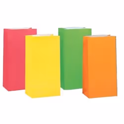 Unique Party 59016, Assorted colours, Rectangle, Paper, 10 pc(s), 254 mm, 127 mm