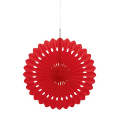 Unique Party 63255 decorative finial Decorative fan Red Paper 3 pc(s)