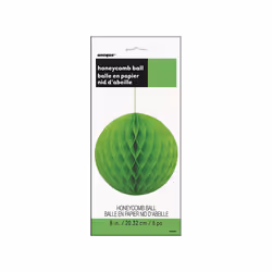 Unique Party 64254, Decorative ball, Green, Lime, Paper, 1 pc(s), Box, 20 cm