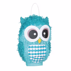 Unique Party Owl, Standard pinata, Any gender, Multicolour, 250 mm, 220 mm, 380 mm