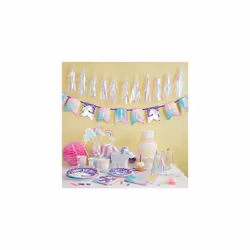 Unique Party 72497 - 9ft Iridescent Tassel Garland