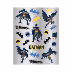 4PC BATMAN STICKER SHEET