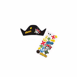 Ahoy Pirate Customisable Party Hats - Pack of 8